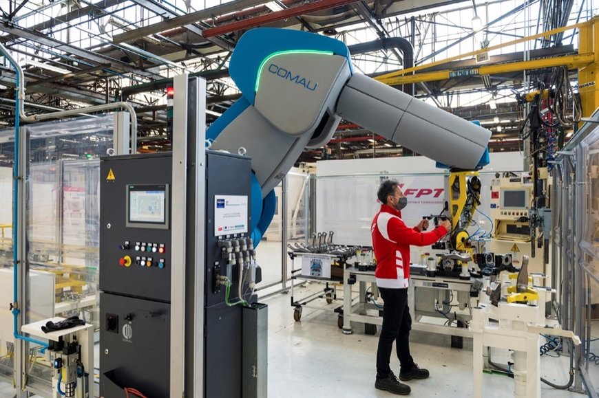 ROBOTS QUE COLABORAN CON LOS HOMBRES: EN FPT INDUSTRIAL LA FÁBRICA 4.0 YA SE HA CONVERTIDO EN REALIDAD GRACIAS A LA COLABORACIÓN CON COMAU